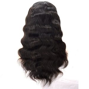 Brazilian Body Wave Remy U Part Wig With Baby Hair Human Hair Natural Black Color For Women - Image 3