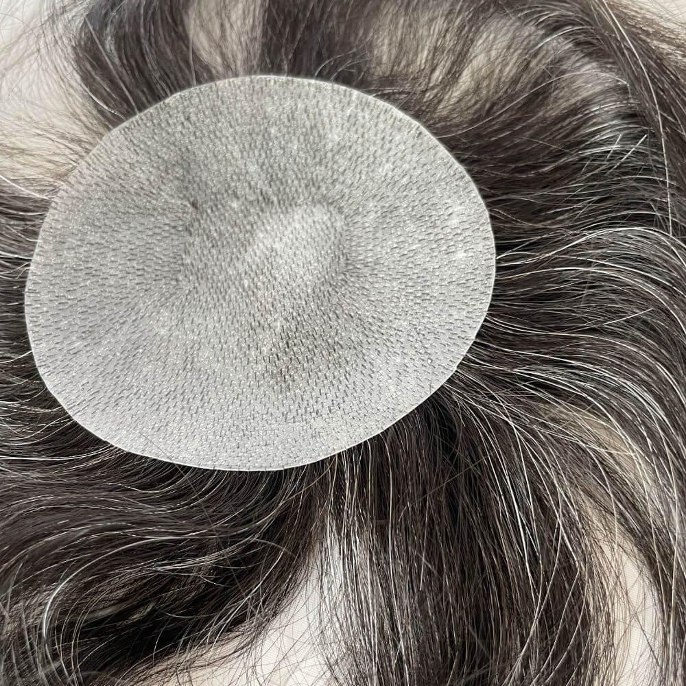 1B60 Side Or Back Hair Patches 8x8 cm Full Skin PU Base Toupee For Men Covering Bald Spots On Head Sides Or Back - Image 10