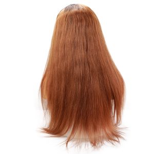 Ombre Full Lace Human Hair Wig #1BT30 Brazilian Silky Straight Human Hair Wig with Natural Baby Hair Free Part Bleached Knots - Image 4