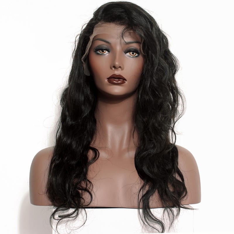 Lace Front Wigs Online Shopping Brazilian human hair Natural Color Body Wave Pre Plucked With Baby Hair - Image 2
