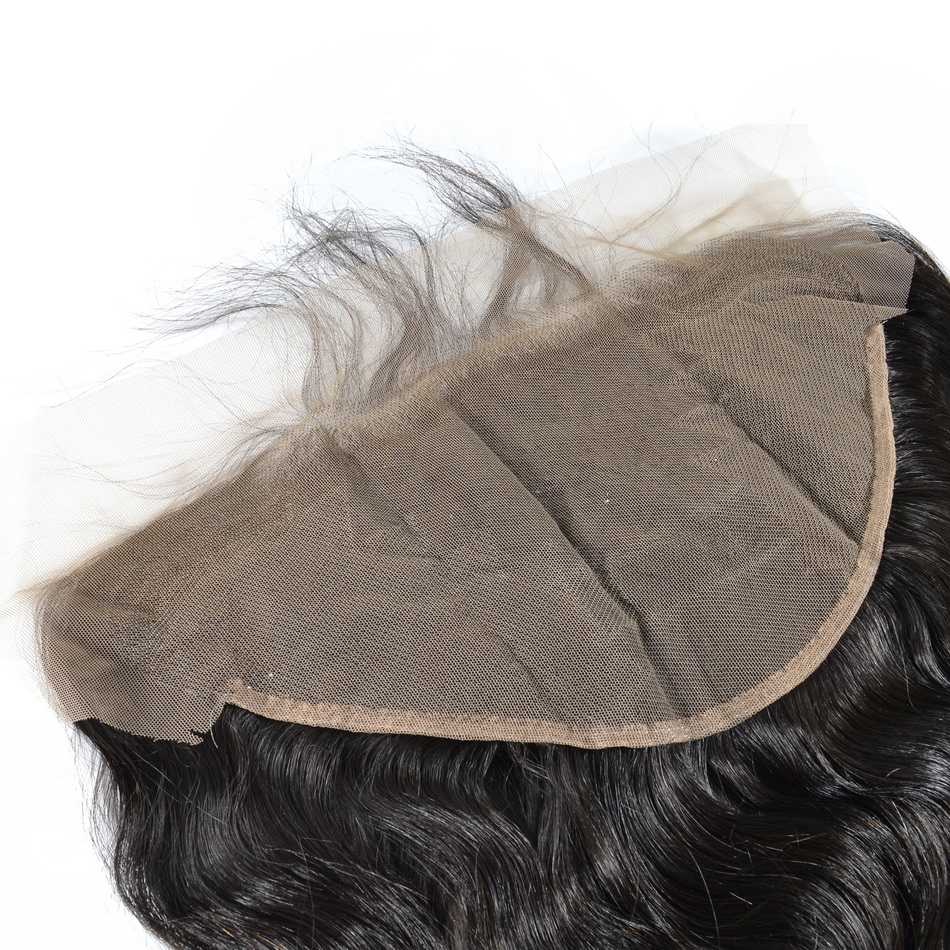 8A 13X6 Lace Frontal Closure Ear To EarLace Frontal Body Wave with Baby Hair?Malaysian Unprocessed Human hair in stock - Image 4