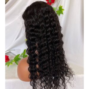 4X4 Silk Top Full Lace Wigs Human Hair Wigs Deep Wave 150% Density Pre-Plucked Natural Hairline For Women - Image 6