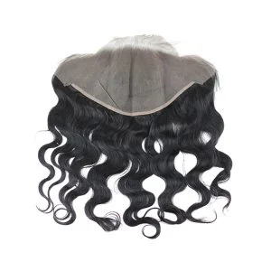 Pre Plucked Lace Frontal Closure With Natural Baby Hair Body Wave Human Hair Frontals