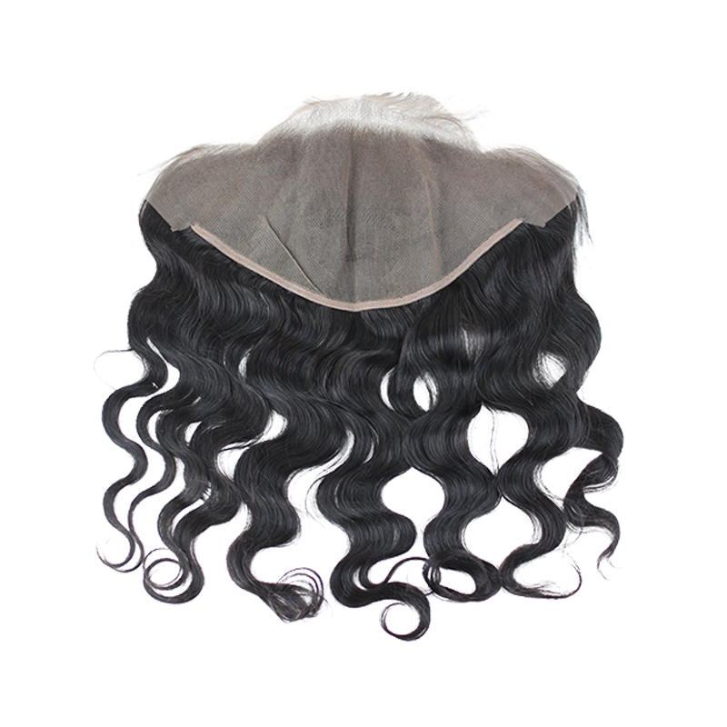 Pre Plucked Lace Frontal Closure With Natural Baby Hair Body Wave Human Hair Frontals