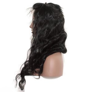 Best Lace Front Wig Human Body Wave hair 250% Density Natural Color Pre-Plucked Human Hair Lace Front Wigs with Natural Baby Hair Bleached Knots - Image 4
