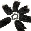 Wholesale Kinky Curly Human Hair Mink Raw Premium Virgin Hair Extensions 3B 3C  I Tip Hair Extensions