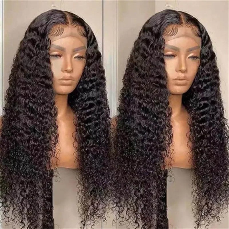 Curly Hair 5X5 Hd Lace Closure Wig 100% Virgin Human Hair Wigs Pre Plucked Hairline Glueless Wig - Image 4
