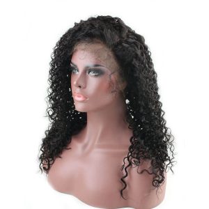 300% High Density Lace Front Human Hair Wig Deep Wave Unprocessed Brazilian Human Hair Lace Front Wig for Black Women Natural Color (20 inch) - Image 5