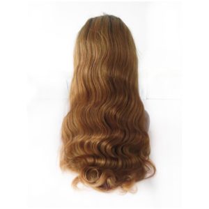 Ombre Lace Front Wig Two Tone Color #1b/#30 Body wave 13x6 130% Density Brazilian Front Lace Wigs Human Hair with Baby Hair - Image 3