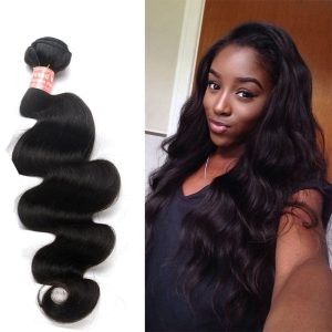 Brazilian Human Hair Weave Bundles For Sale 1 Pc Body Wave 8A Beauty Hair Products Human Hair Extensions (1 PC)