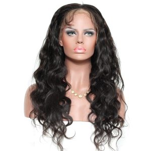Malaysian Lace Front Wigs 250% Density Pre-Plucked Human Hair Natural Color Lace Front Wig With Baby Hair Bleached Knots For Black Women - Image 2