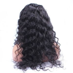 Lace Front Wigs On Sale Human Hair Loose Wave Bleached Knots Color 1B Brazilian Hiar Wholesale Lace Wig With Natural Baby Hair Hidden Knots Natural H - Image 2