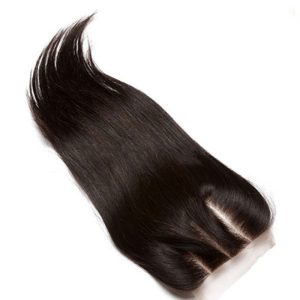 4x4 HD Lace Closure Indian Virgin Human Hair Silky Straight Three Part Lace Closure 4x4 inchs Natural Color - Image 4