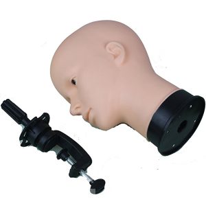 Alternative view of Soft Viny Manikin Head Multi-purpose with C clamp
