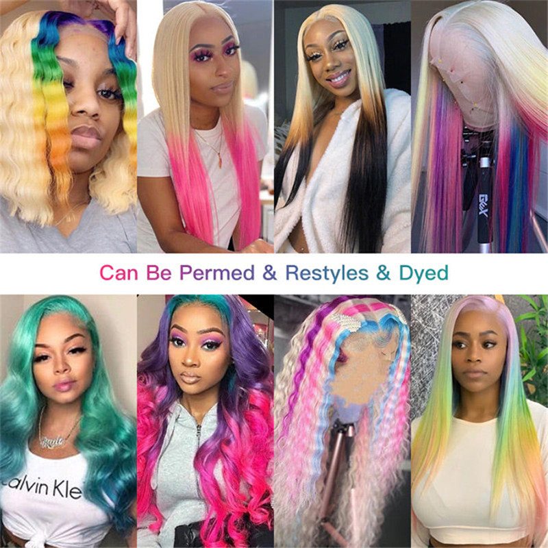 613 Blonde 13X6 Hd Lace Front Human Hair Wigs Pre Plucked Straight Human Hair Beauty Supply - Image 10