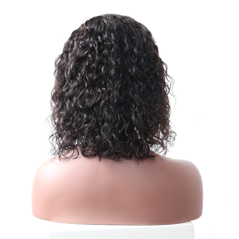Beautiful Fashion Lace Front Wig Curly Bob Wigs 150% Density Human Hair In Stock - Image 3