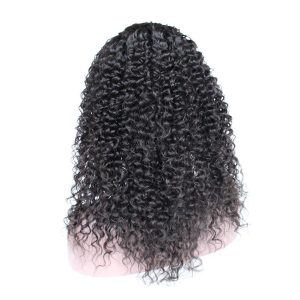 130% Density Deep Curly 13x6 Lace Frontal Wig Brazilian Human Hair Wigs Pre Plucked Lace Front Human Hair Wigs For Black Women With Baby Hair Natural - Image 3