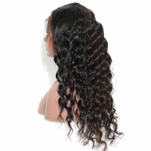 Brazilian Wigs 180% Density Loose Wave Lace Front Ponytail Wigs Pre-Plucked Natural Hair Line - Image 3