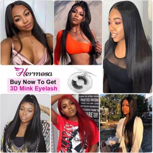 Straight Hair Pre-Plucked 360 Lace Frontal Wigs Human Hair 150%-180% Density 30 Inch - Image 6