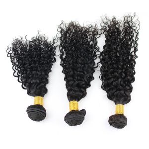 Good Quality Brazilian Unprocessed Remy Human Hair Extension Weave Natural Color 24+26+28