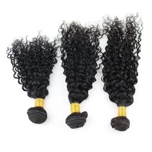 Good Quality Brazilian Unprocessed Remy Human Hair Extension Weave Natural Color 24+26+28