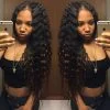 Human Hair Lace Front Wigs Deep Wave Pre-Plucked Natural Hair Line 180% Density Human Hair Wigs No Shedding Hidden Knots