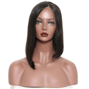Fashion Girl's Favorite Long And Short 180% Density Human Hair Wigs For Black Women Bleached Knots - Image 5