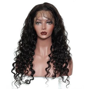 Brazilian Human Hair 13x6 Lace Front Wigs Bleached Knots With Baby Hair 250% Density Wig - Image 2