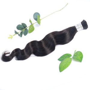 2021 Hot Selling I Tip Hair Extensions Wholesale India Micro Links Itip Hair Extensions Body Wave I Tip Raw Hair - Image 4