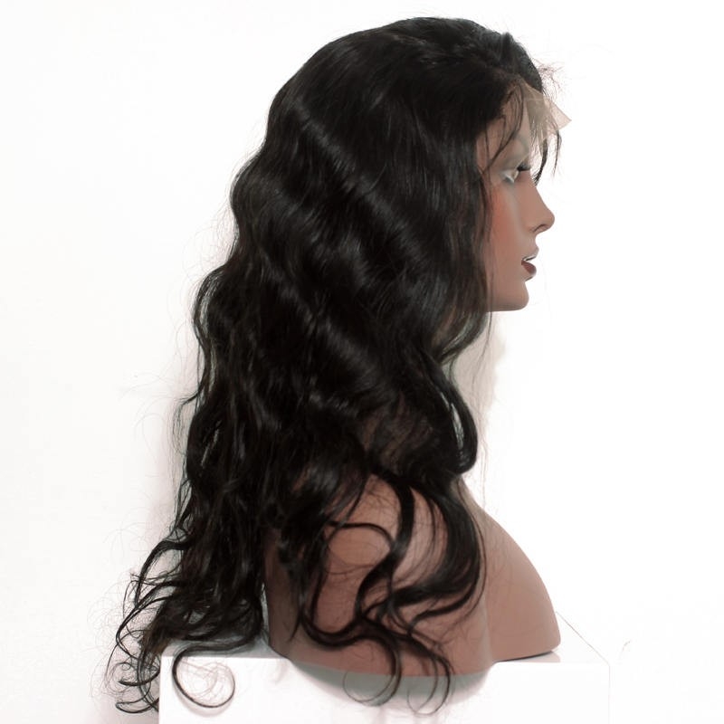 Human Hair Lace Front Wigs with Baby Hair For Black Women Bleached Knots Unprocessed Human Hair Lace Wig - Image 3