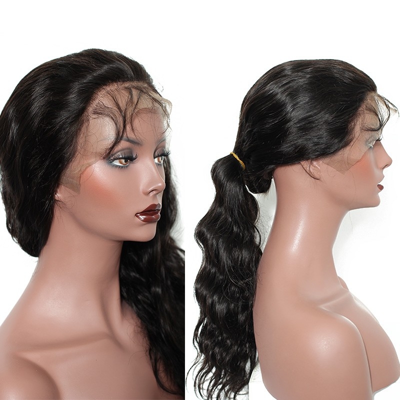 250% Lace Front human Hair Wigs Body Wave Lace Front Wigs with Baby Hair Natural Hair Line - Image 3