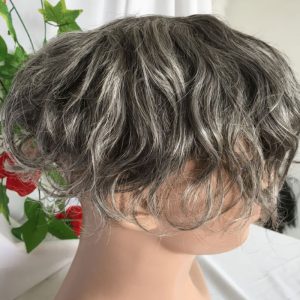Full Franch Lace Base Toupee for Men 10x8" Human Hair pieces Men's Toupee Replacement System Men Wigs Human Hair Pieces 1B/80 Color - Image 23