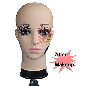 Alternative view of Soft Viny Mannequin Head for Make Up and Massage and Wig Making