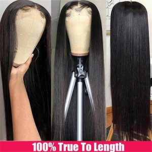 Hd Lace Wigs 13*4 Frontal Wigs Skin Melt Transparent Human Hair Wigs Beauty Supply - Image 4