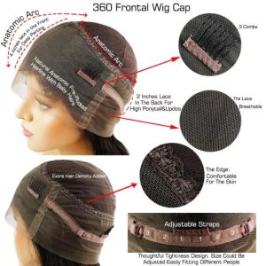 Human Hair Wigs Highlight Brown and Light Blonde Ombre Wavy Curly 360 Lace Front Wigs 150% 180% Density European Human Hair Wigs For Women Preplucked - Image 8