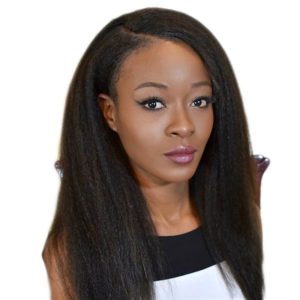 Lace Front Wigs Remy Hair Natural Black Kinky Straight Human Hair Reasonable Price Bleached Knots Natural Baby Hair - Image 5
