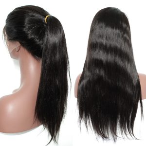 Straight 360 Lace Frontal Wigs Human Hair Wigs Natural Hair Line Wigs - Image 4