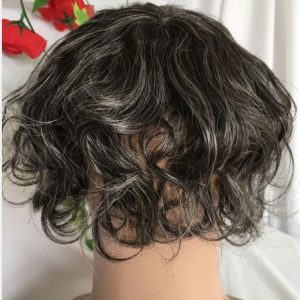 Full Franch Lace Base Toupee for Men 10x8" Human Hair pieces Men's Toupee Replacement System Men Wigs Human Hair Pieces 1B/80 Color - Image 15