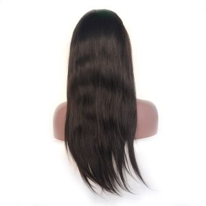 13x6 Lace Front Wigs 150% Density Brazilian Straight Human Remy Hair for Black Women Long Parting Lace Front Wig with Pre Plucked Natural Hairline - Image 5