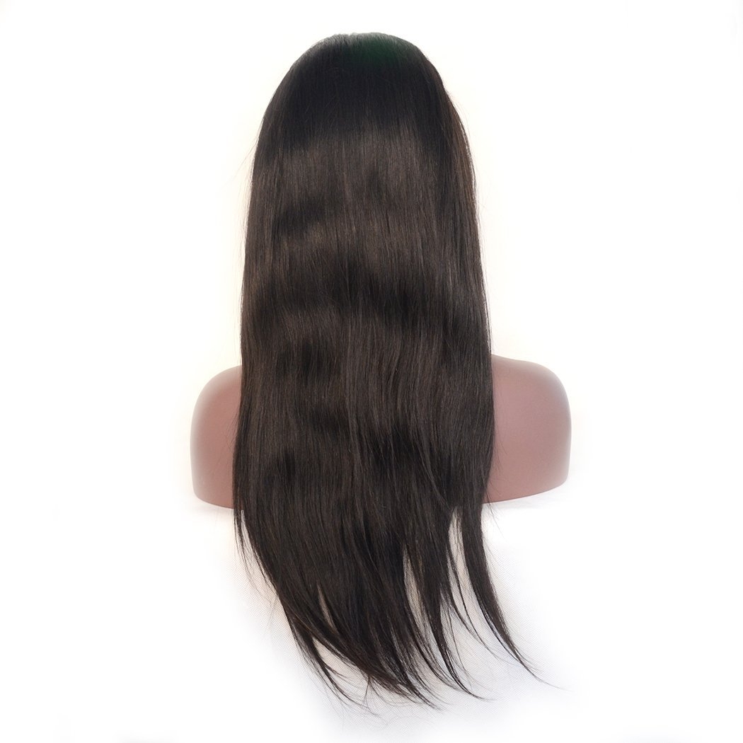 13x6 Lace Front Wigs 150% Density Brazilian Straight Human Remy Hair for Black Women Long Parting Lace Front Wig with Pre Plucked Natural Hairline - Image 5