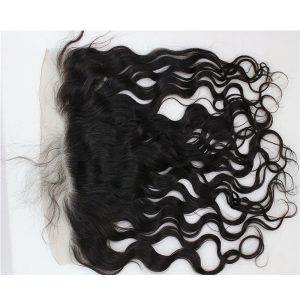 13x4 Full Lace Frontal Closure Natural Wave Free Part Ear to Ear Brazilian Human Hair Extensions Frontal Lace Closure with Baby Hair Bleached - Image 4