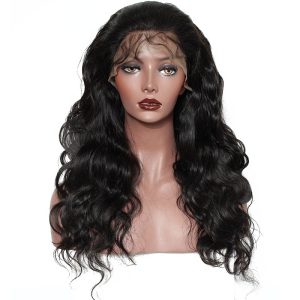 Alternative view of 250% Lace Front human Hair Wigs Body Wave Lace Front Wigs with Baby Hair Natural Hair Line