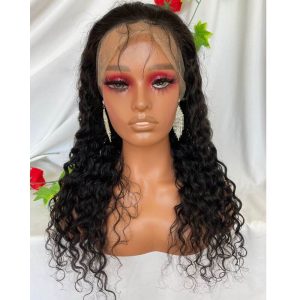 4X4 Silk Top Full Lace Wigs Human Hair Wigs Deep Wave 150% Density Pre-Plucked Natural Hairline For Women - Image 3