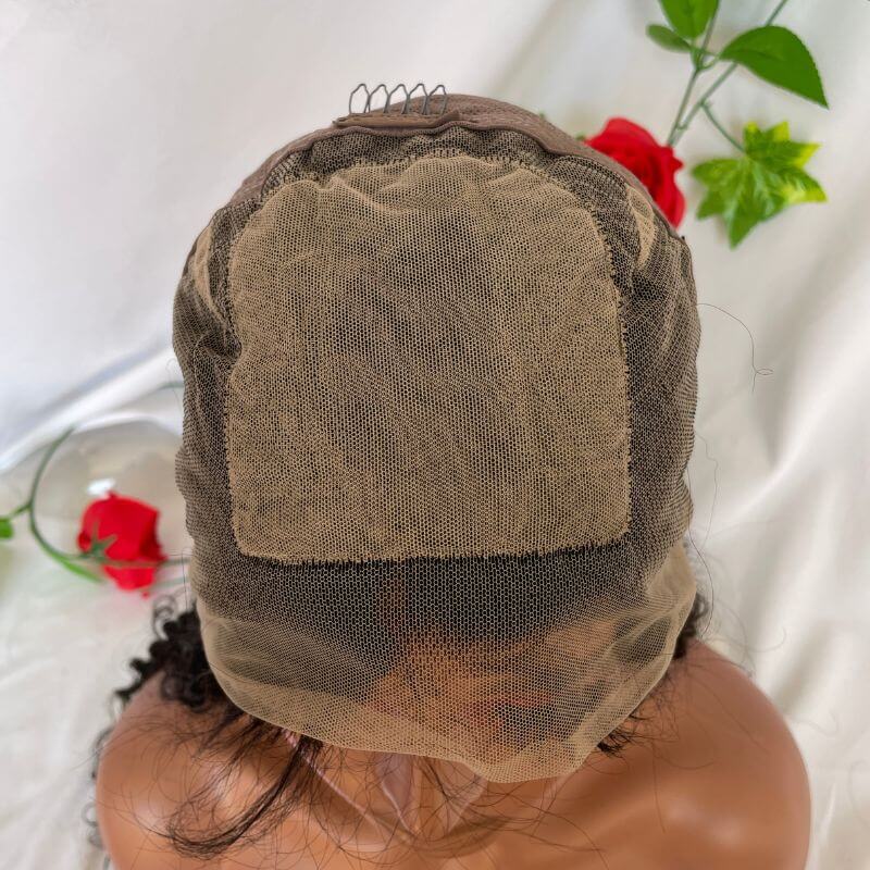 4X4 Silk Top Full Lace Wigs Human Hair Wigs Deep Wave 150% Density Pre-Plucked Natural Hairline For Women - Image 10
