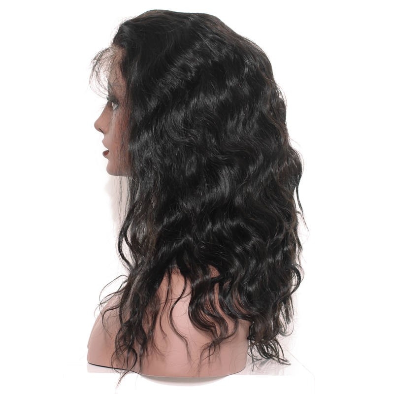 Lace Front Human Hair Wigs Body Wave 250% Density Wig with Baby Hair Natural color Pre-Plucked Natural Hair Line - Image 4