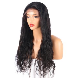 Alternative view of 250 Density Lace Front Human Hair Wigs For Women Brazilian Hair 13x6 Lace Frontal Wig With Baby Hair Remy Pre Plucked