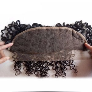 13x4 Lace Frontal Brazilian Human Curly Hair Lace Frontal Closures 1 Piece Ear to Ear Free Part Closure - Image 4