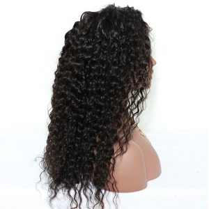 Wholesale Lace Front Wigs Unprocessed Natural Color Human Hair 250% Density Deep Wave Pre Plucked Lace Front Wig With Natural Baby Hair Bleached K - Image 3