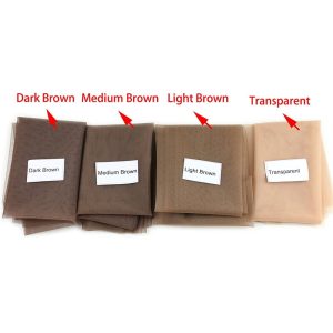 1 Yard Swiss Lace Net for Making Wig Transpant Color Lace for Wig Making or Ventilating Lace Wig Cap Lace front or Full Lace Weaving