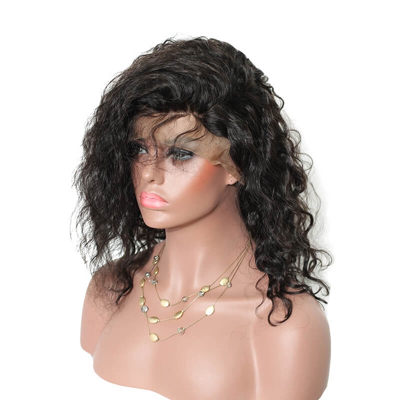 Fashion Curly Brazilian Hair 13x6 Lace Front Wigs Bleached Knots With Baby Natural Baby Hair Pre Plucked Hair Line - Image 2